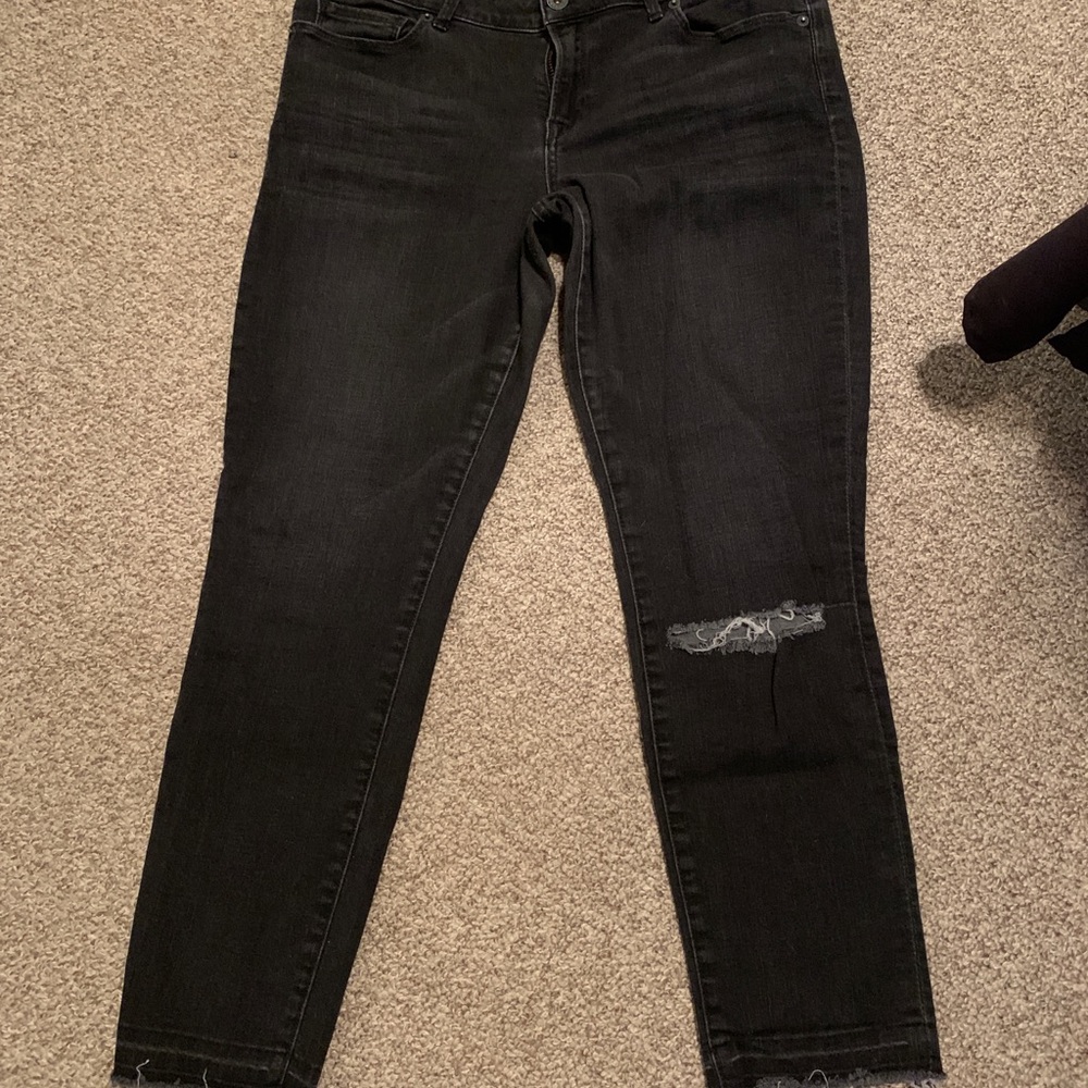 Lucky brand Lolita Capri black jeans